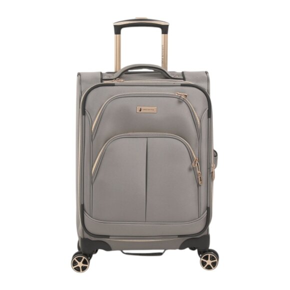 LONDON FOG 20in Bromley Softside Expandable Carry-on Spinner